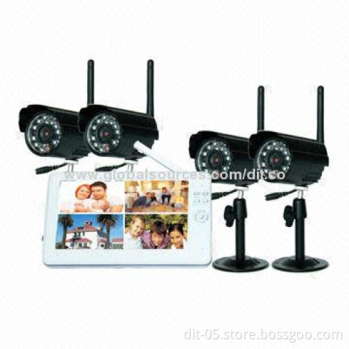 Digital Wireless 7-inch Baby Monitor Kit, Supports Network, Motion Detection
